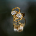 Amara Infinity Crystal Ring