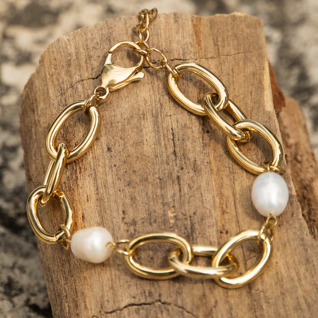 Pearl Link Bracelet
