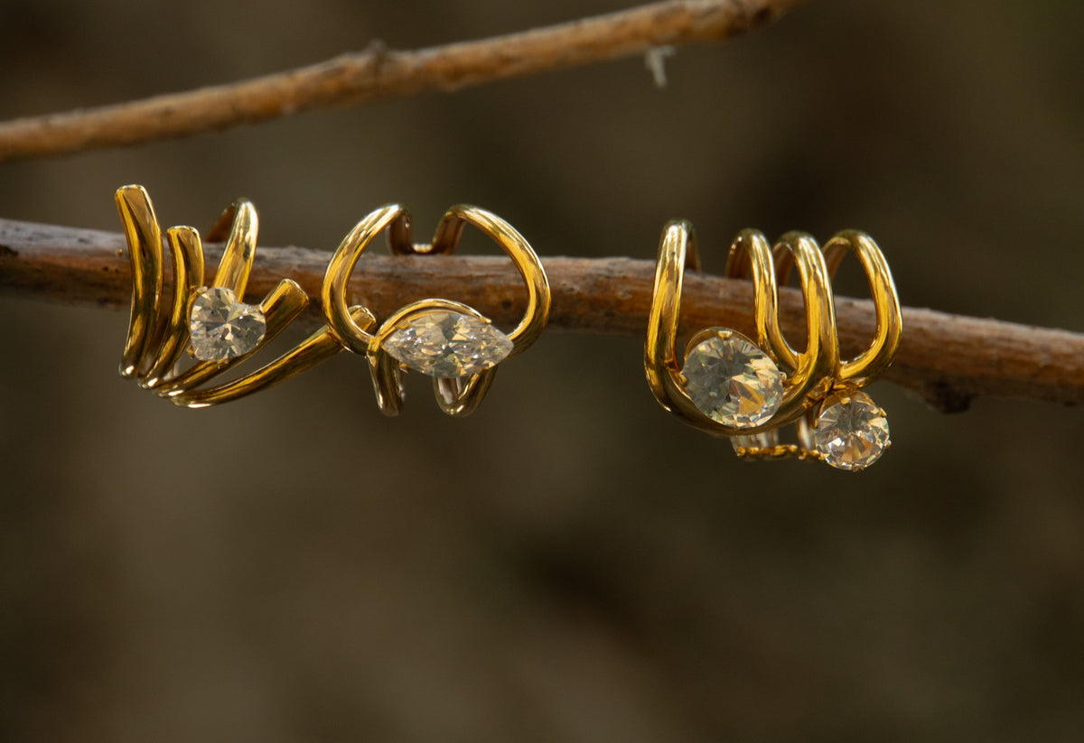 Amora Heart Crystal Ring