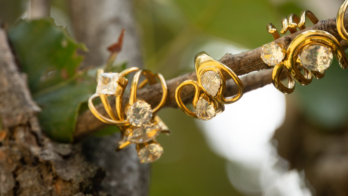 Amara Infinity Crystal Ring